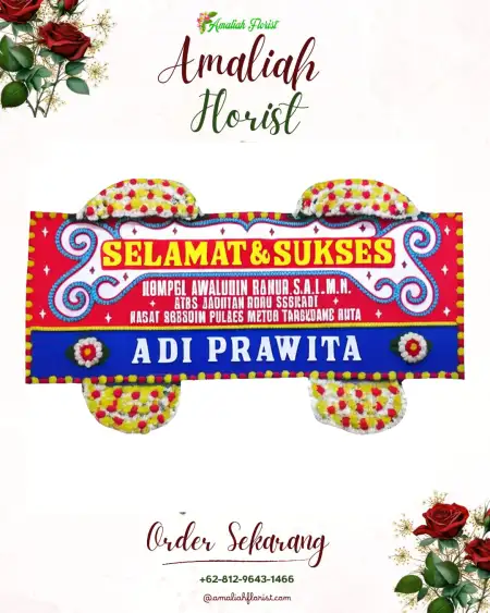 Papan Bunga Ucapan Selamat Pandansari Lor
